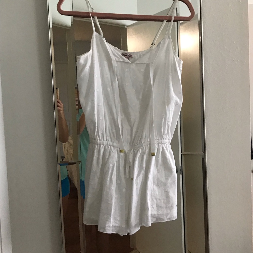 Juice Couture white romper